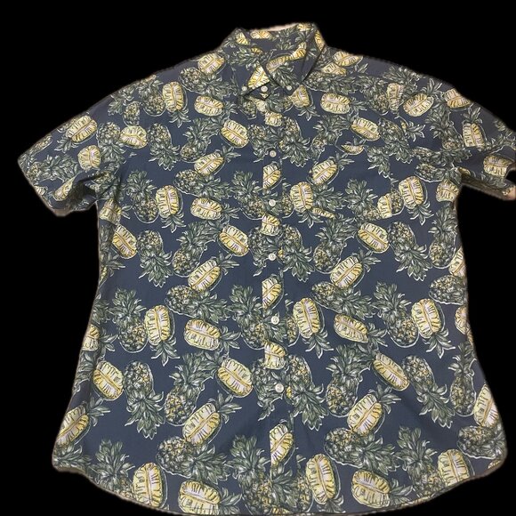 Goodfellow & Co Pineapple Hawaiian Shirt – Size Large (Slim Fit) - Picture 2 of 6